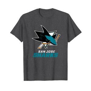 San Jose Sharks Power Play Dark Heather  T-Shirt